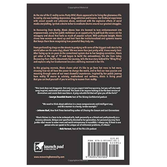 Recovering From Reality by Alexis Haines Paperback Book - Picture 3 of 6